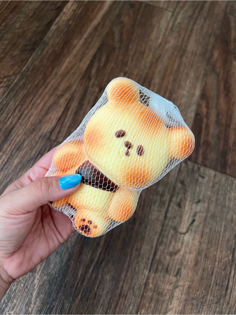 🧸🍞 Cute Bread Bear Squishy | Stress Relief Fidget Toy | New